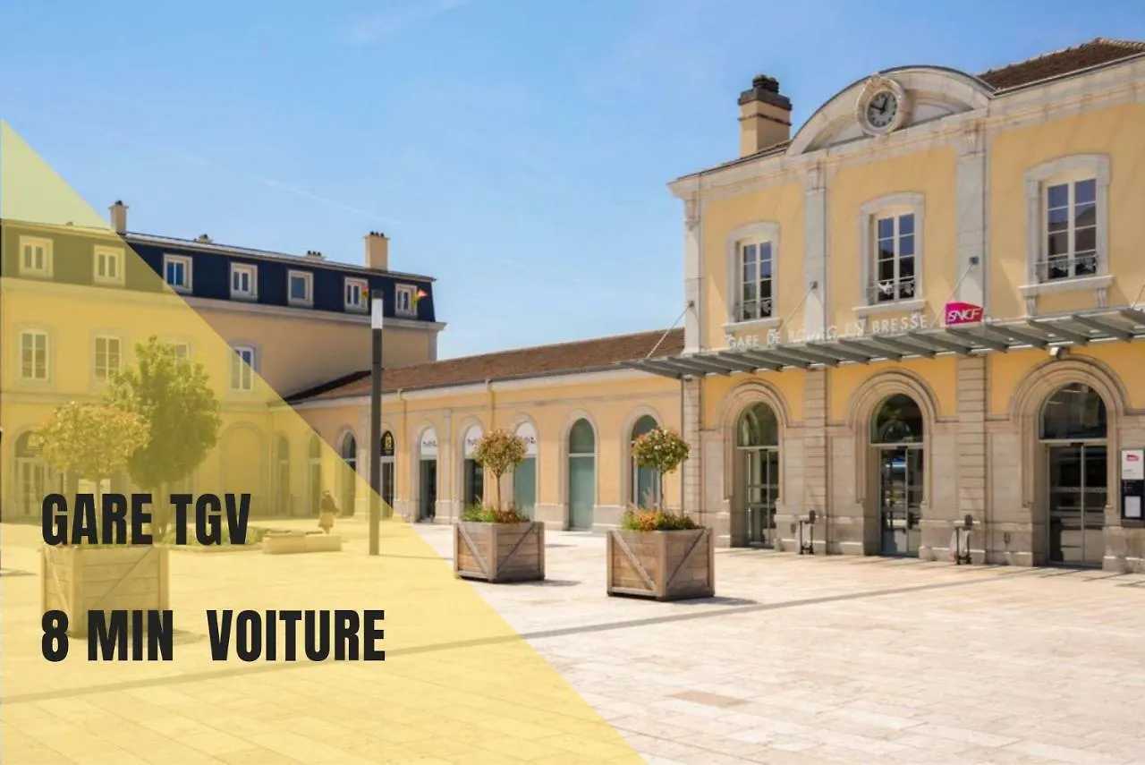 Legend- Parking Prive Gratuit- Terrasse Privee- Wifi - Convert - Alimentec Bourg-en-Bresse